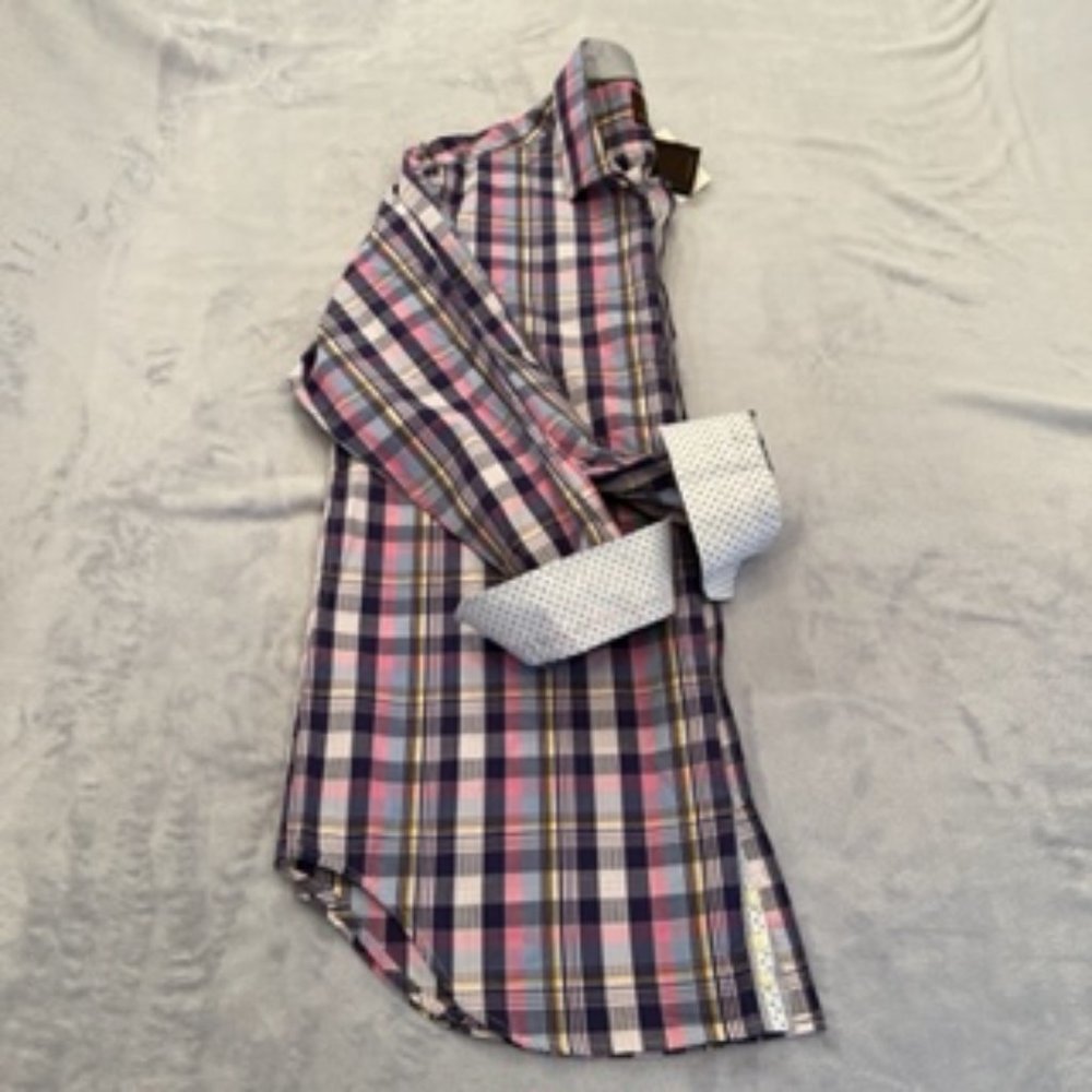 TailorByrd Men's Dress Shirt 2XL Tall (NWT) - Picture 3 of 15